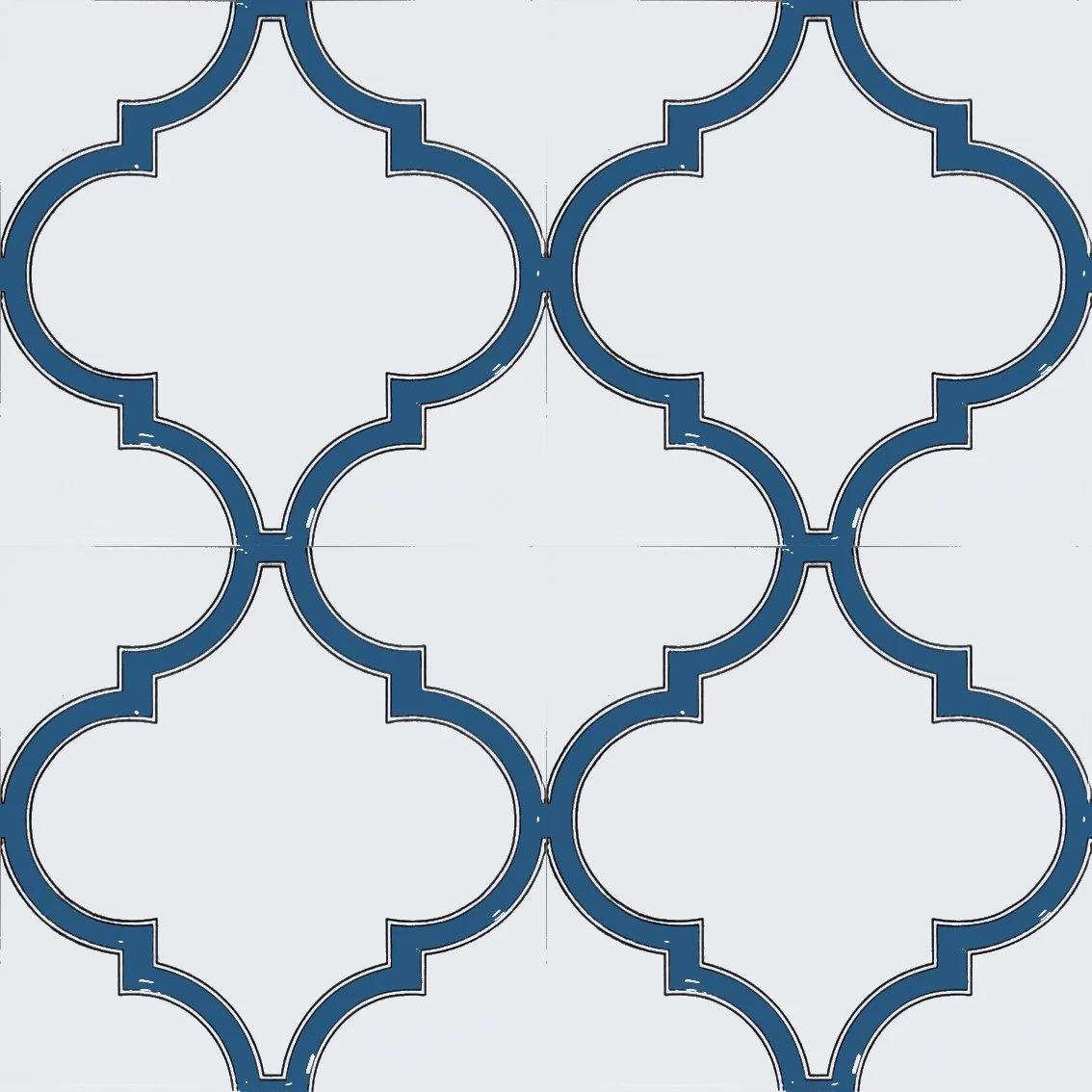 ÇİNİ KAROLAR 20X20 D-103 TÜRKUAZ